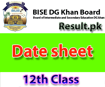 bise dgkhan 12th class Result 2024 class 9th, 10th, 11th, 12th, SSC, HSSC, FA, FSC, Matric, Inter, Intermediate, SSC Part 1, SSC Part 2, Inter Part 1, Inter part 2, 1st year, 2nd year, ICS, ICOM